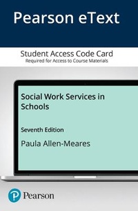 Enlarge image Cover: Social Work Services in Schools, Pearson eText -- Access Card - Pearson