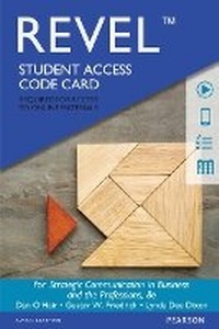 Enlarge image Cover: Strategic Communication in Business and the Professions -- Revel Access Code - Pearson