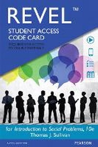 Enlarge image Cover: Revel for Introduction to Social Problems -- Access Card - Pearson