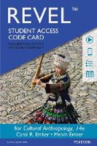 Enlarge image Cover: Revel for Cultural Anthropology -- Access Card - Pearson