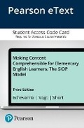 Cover: Making Content Comprehensible for Elementary English Learners - Pearson