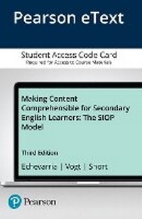 Enlarge image Cover: Making Content Comprehensible for Secondary English Learners - Pearson