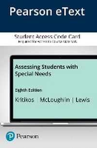 Enlarge image Cover: Assessing Students with Special Needs -- Enhanced Pearson eText - Pearson