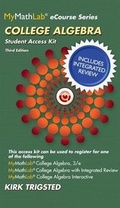 Cover: Mylab Math College Algebra with Integrated Review Worksheets Plus New Mylab Math with Pearson Etext, Access Card Package - Pearson