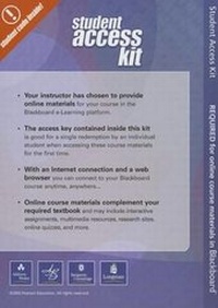 Enlarge image Cover: Blackboard -- Access Card -- for Elements of Ecology - Pearson