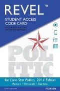 Cover: Lone Star Politics, 2014 Elections and Updates Edition -- Revel Access Code - Pearson