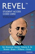 Cover: Revel for American Stories: Volume 2 - Pearson