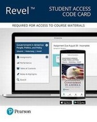 Enlarge image Cover: Revel for Government in America - Pearson