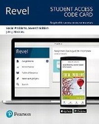 Enlarge image Cover: Revel for Social Problems -- Access Card - Pearson