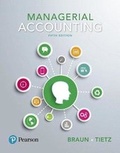 Cover: Managerial Accounting Plus Mylab Accounting with Pearson Etext -- Access Card Package - Pearson