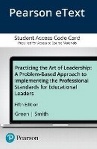 Enlarge image Cover: Practicing the Art of Leadership - Pearson