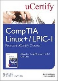 Enlarge image Cover: CompTIA Linux+ / LPIC-1 Pearson uCertify Course Student Access Card - Pearson It Certification