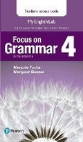 Cover: Focus on Grammar 4 MyLab English Access Code Card - Pearson Education (US)