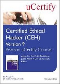 Enlarge image Cover: Certified Ethical Hacker (CEH) Version 9 Pearson uCertify Course Student Access Card - Pearson It Certification