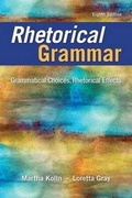 Cover: Rhetorical Grammar - Pearson