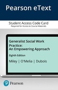 Cover: Generalist Social Work Practice - Pearson