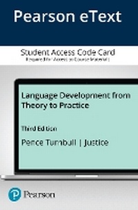 Enlarge image Cover: Language Development From Theory to Practice -- Enhanced Pearson eText - Pearson