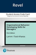 Cover: Revel for Organizational Behavior - Pearson