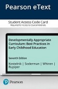 Enlarge image Cover: Developmentally Appropriate Curriculum - Pearson
