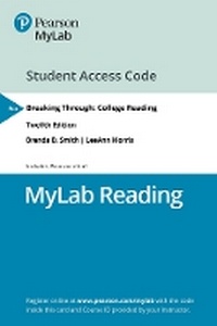 Enlarge image Cover: MyLab Reading with Pearson eText -- Access Card -- for Breaking Through - Pearson