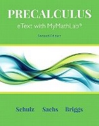 Enlarge image Cover: MyLab Math with Pearson eText (up to 24 months) Access Code for Precalculus - Pearson