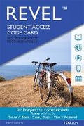 Cover: Revel for Interpersonal Communication - Pearson
