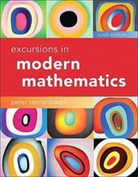 Enlarge image Cover: Excursions in Modern Mathematics Plus Mylab Math -- Title-Specific Access Card Package - Pearson