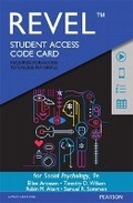 Cover: REVEL for Social Psychology -- Access Code Card - Pearson