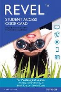 Enlarge image Cover: Revel Access Code for Psychological Science - Pearson