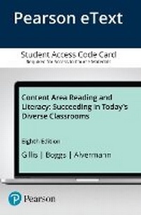 Enlarge image Cover: Content Area Reading and Literacy - Pearson