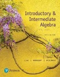 Cover: MyLab Math with Pearson eText Access Code (24 Months) for Introductory & Intermediate Algebra with Integrated Review - Pearson