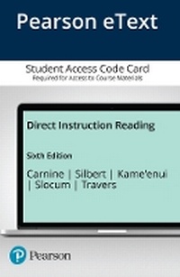 Enlarge image Cover: Direct Instruction Reading -- Enhanced Pearson eText - Pearson