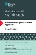 Cover: MyLab Math with Pearson eText -- 24 Month Standalone Access Card -- for Intermediate Algebra - Pearson