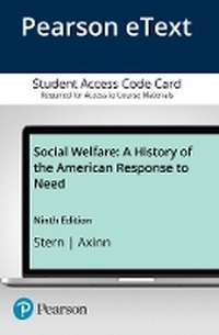 Enlarge image Cover: Social Welfare - Pearson