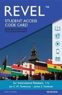 Enlarge image Cover: Revel for International Relations -- Access Card - Pearson