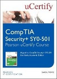 Enlarge image Cover: CompTIA Security+ SY0-501 Pearson uCertify Course Student Access Card - Pearson It Certification