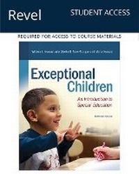 Enlarge image Cover: Revel Access Code for Exceptional Children - Pearson