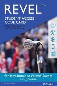 Enlarge image Cover: Revel for Introduction to Political Science -- Access Card - Pearson