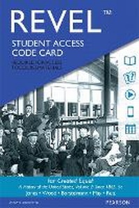 Enlarge image Cover: Revel Access Code for Created Equal - Pearson
