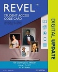 Cover: Learning U.S. History, Semester 1 -- Revel Access Code - Pearson