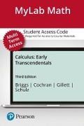 Cover: MyLab Math with Pearson eText Access Code (24 Months) for Calculus - Pearson