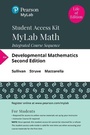 Cover: MyLab Math with Pearson eText -- 24 Month Standalone Access Card -- Developmental Mathematics - Pearson