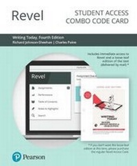 Enlarge image Cover: Revel for Writing Today -- Combo Access Card - Pearson