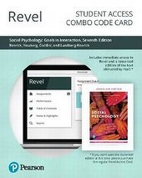Enlarge image Cover: Revel for Social Psychology - Pearson