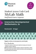 Cover: MyLab Math with Pearson eText (up to 18-weeks) Access Code for Interactive Developmental Math - Pearson