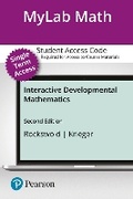 Cover: MyLab Math with Pearson eText Access Code (12 Weeks) for Interactive Developmental Math - Pearson
