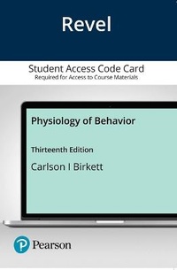 Enlarge image Cover: Revel for Physiology of Behavior -- Access Card - Pearson