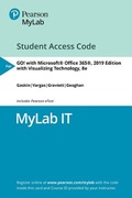 Cover: MyLab IT with Pearson eText -- Access Card -- for GO! 2019 with Visualizing Technology 8e - Pearson