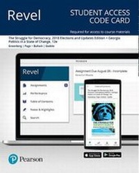 Enlarge image Cover: Revel for Struggle for Democracy, 2018 Elections and Updates Edition + Georgia Politics in a State of Change -- Access Card - Pearson
