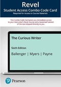 Cover: Revel for the Curious Writer -- Combo Card - Pearson